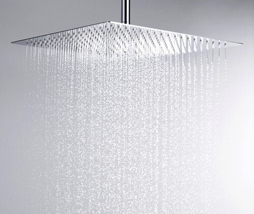 Комплект для душа WasserKRAFT Alme A12119 хром с верхней душевой насадкой