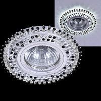 Встраиваемый светильник Reluce  59502-9.0-001MN MR16+LED3W BK