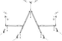 Каркас для ванны Cezares Cetina 140