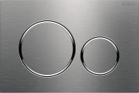 Клавиша смыва Geberit Sigma 20 115.882.SN.1 нержавеющая сталь