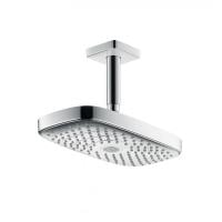 Верхний душ hansgrohe 300 2jet EcoSmart 26608000 9 л/мин с потолочным подсоединением хром