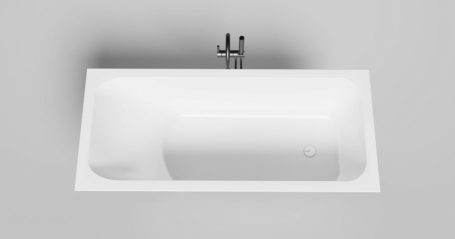 Ванна из литьевого мрамора Salini Orlanda 170x75 102117G