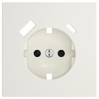 Накладка для розетки с заземлением и со шторками и 2хUSB type A и C Voltum S70 VLS001013