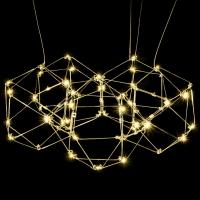 Подвесная люстра O-LUCE Bjork круглая без вставок 11810-3