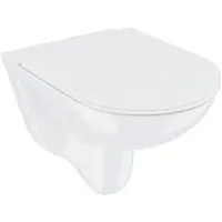 Унитаз подвесной IDDIS Zodiac ZDCRDSEi25 безободковый, с сиденьем микролифт, белый