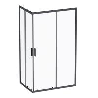 Душевой уголок 120x80 AM.PM Gem S Twin Slide W93G-404-120280-BT черный