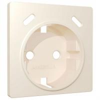 Накладка для розетки с заземлением и со шторками и 2хUSB type С Ambrella Volt ALFA AP3305