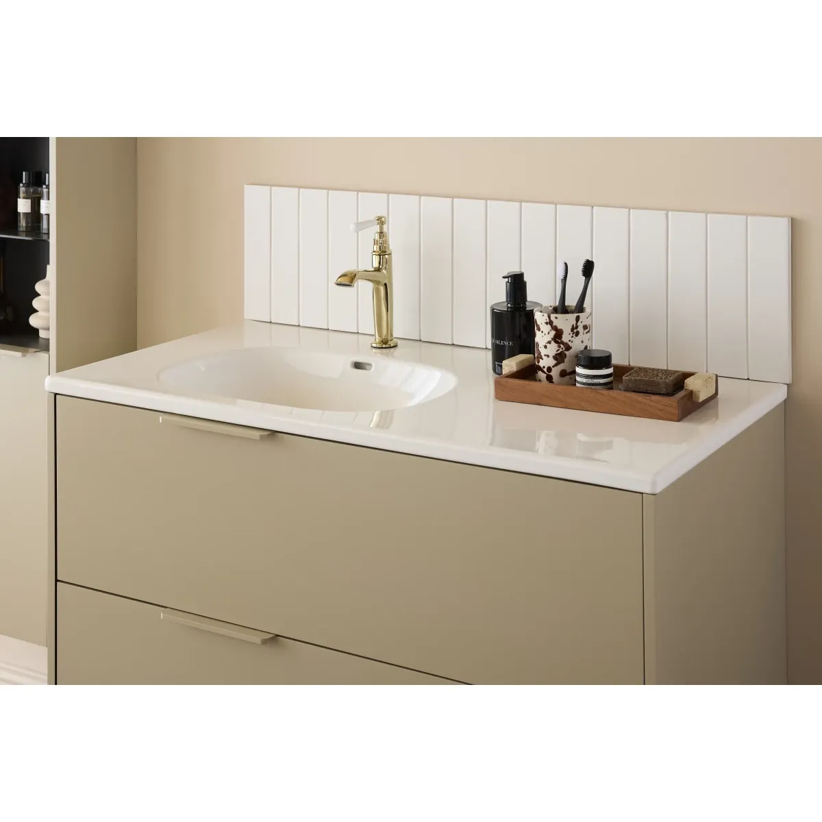 Раковина Jacob Delafon Bastille EXCA112-Z-00 101x51,5 см, накладная, подвесная, белый