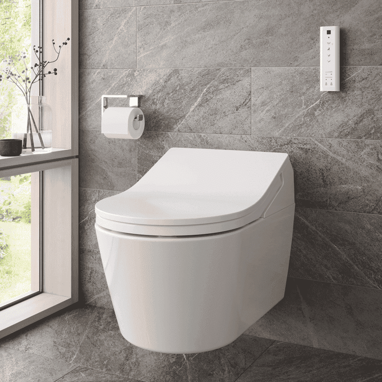 Крышка-сиденье TOTO Washlet RX TCF794CG#NW1 с пультом дистанционного управления