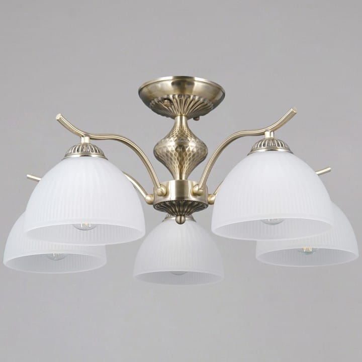 Люстра на штанге ILLUMICO  IL0896-5CSQ-26 AB ELITE