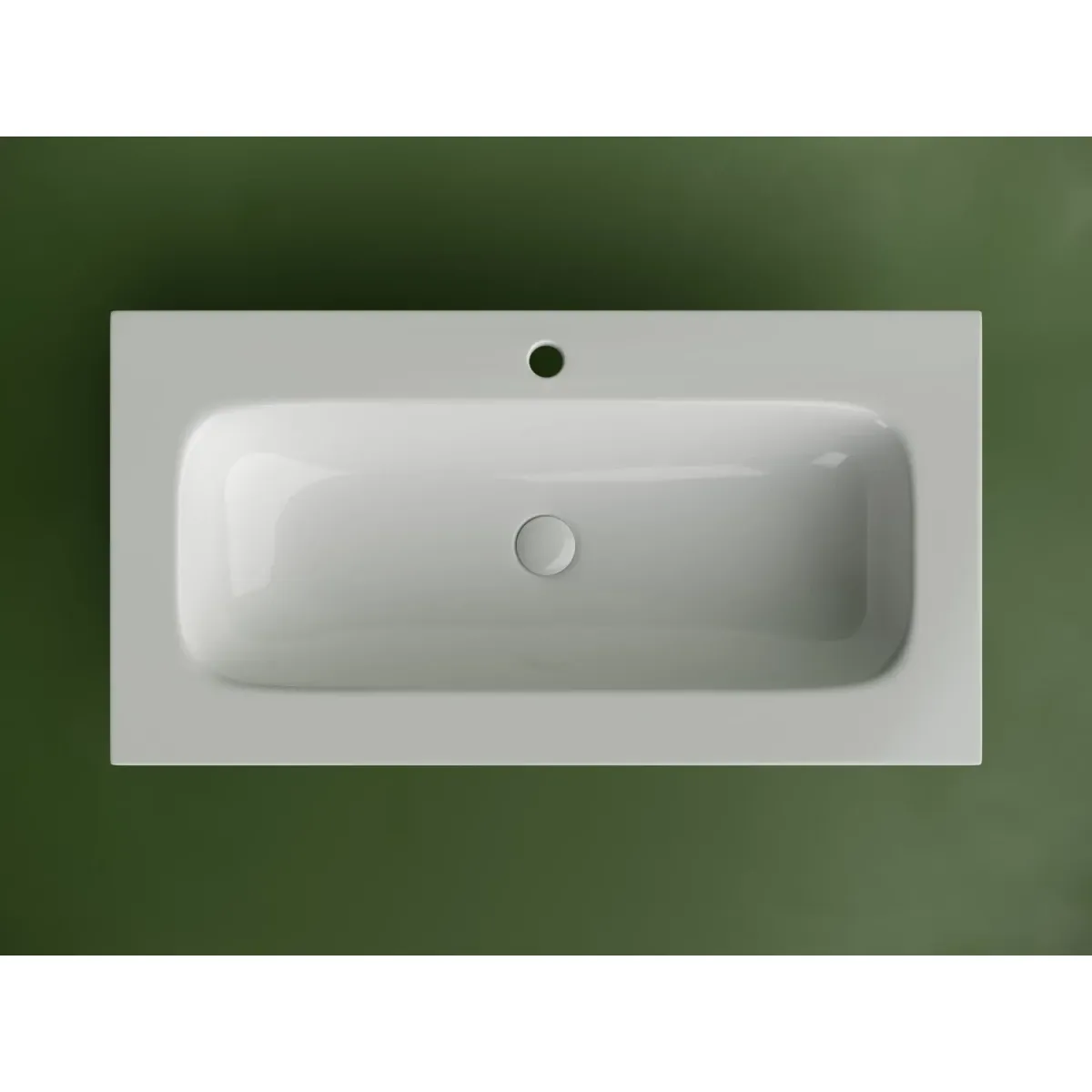 Раковина Ceramica Nova Grace CN7019 91x45,7 см, накладная, белый