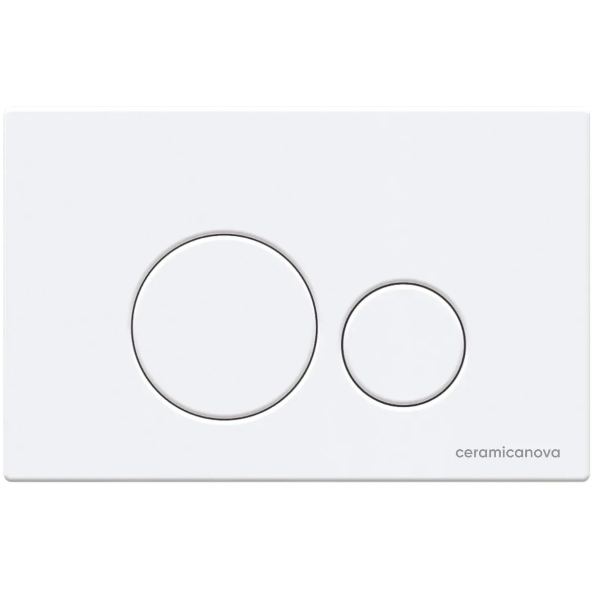 Инсталляция для унитаза Ceramica Nova Envision Round CN1001W с кнопкой смыва, белый