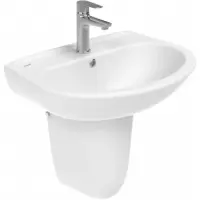 Раковина Creavit Sedef SD060-00CB00E-0000 60x45,8 см, подвесная, белый