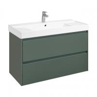 Тумба под раковину Roca Ona 1000 A857616513 зеленый матовый