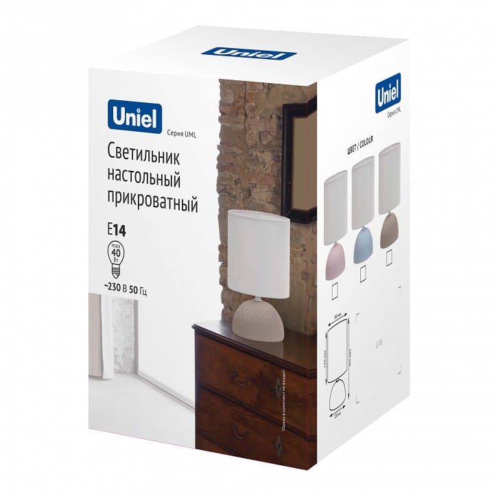 Настольная лампа декоративная Uniel UML-B302 UL-00010752