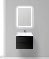 Тумба под раковину Belbagno Marino MARINO-600-2C-SO-NL-P Nero Lucido