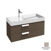 Тумба под раковину 100 см Jacob Delafon Rythmik EB1304-N21 серый титан глянцевый