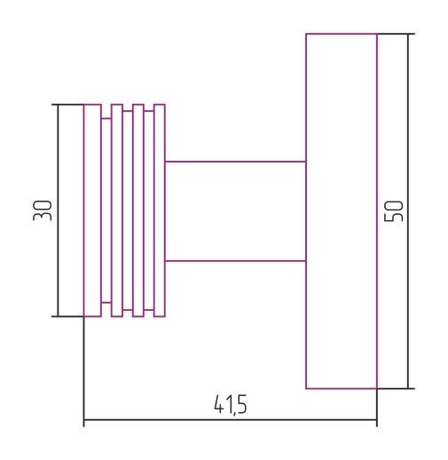 Вешалка Сунержа Каньон 12-3005-0000 белый