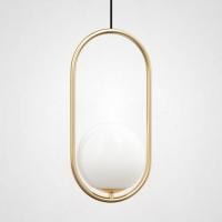 Подвесной светильник Imperiumloft Matthew Mccormick Hoop Gold Mila Pendant HOOP-B01