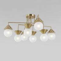 Люстра на штанге Eurosvet  302002/8 латунь Smart