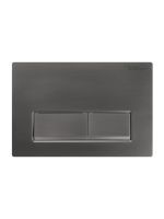 Кнопка смыва BelBagno BB-15R-GM, оружейная сталь