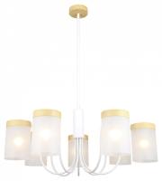 Люстра на штанге Escada Harmony 1172/7P White
