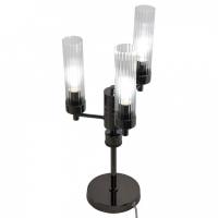 Настольная лампа декоративная AM-Group INDIGO INDIGO TL3 PEARL BLACK