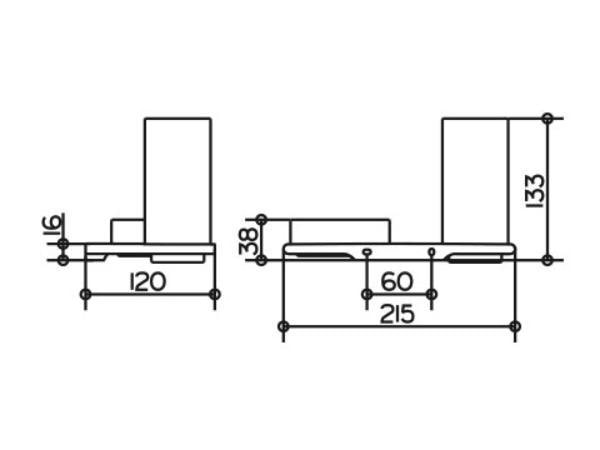Стакан+дозатор Keuco Edition 400 11553019000 хром