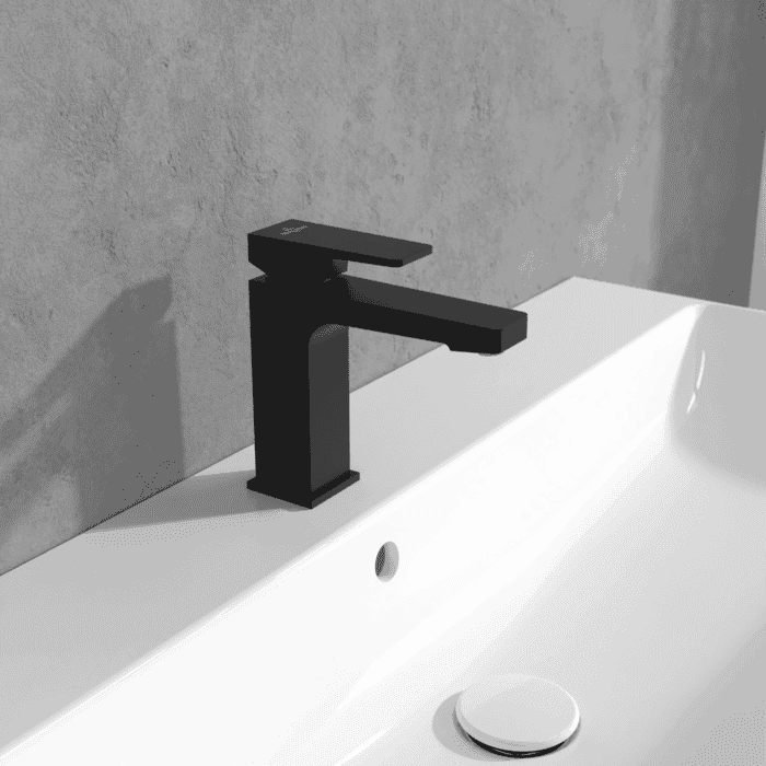 Смеситель для раковины Villeroy&Boch Architectura Square TVW125004000K5 черный матовый