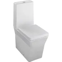 Унитаз-компакт Jacob Delafon Reve 5033K-00 + E4809-00 с сиденьем микролифт, белый