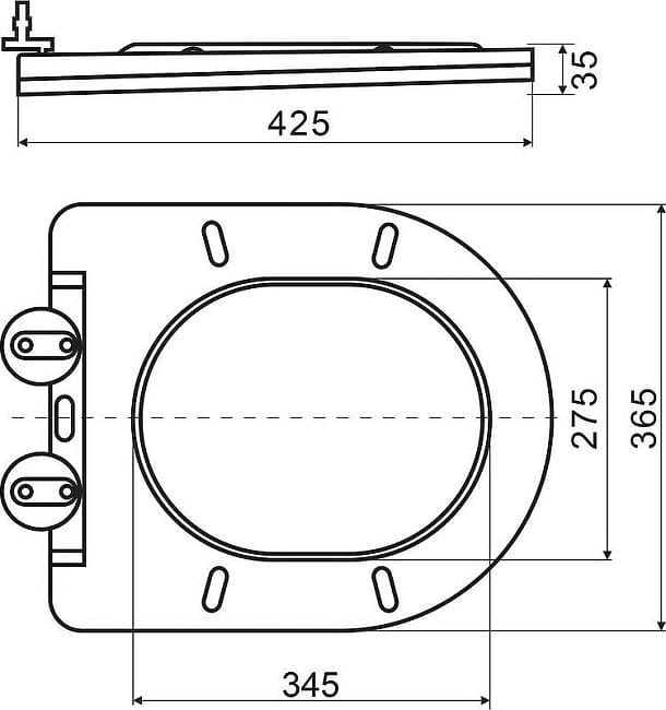 Крышка-сиденье BelBagno Colorato BB062SC-MB с микролифтом, черный (уцененный товар)
