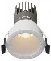 Встраиваемый светильник Maytoni Technical Омут DL116-10W-3K-W
