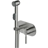 Гигиенический душ WasserKRAFT Wern 4238 со смесителем, никель