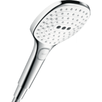 Лейка для душа hansgrohe Raindance Select E 120 3jet EcoSmart 26521400 9 л/мин белый/хром