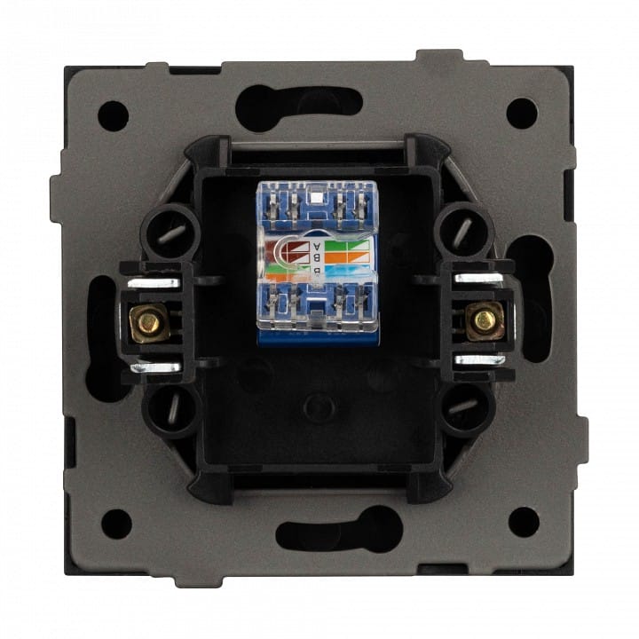 Розетка Ethernet RJ-45 и со шторками, без рамки Arlight SCT-TENDO 054593