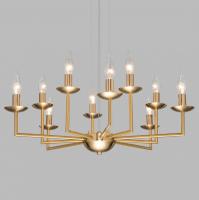 Подвесная люстра Eurosvet Cariso 60150/10 латунь