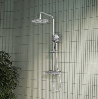 Душевая система Vitra Aquaheat Bliss A47205EXP хром