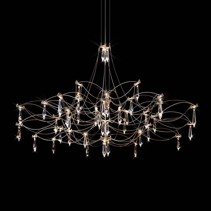 Подвесная люстра Loft it Mira 10590/1000 Silver Asfour