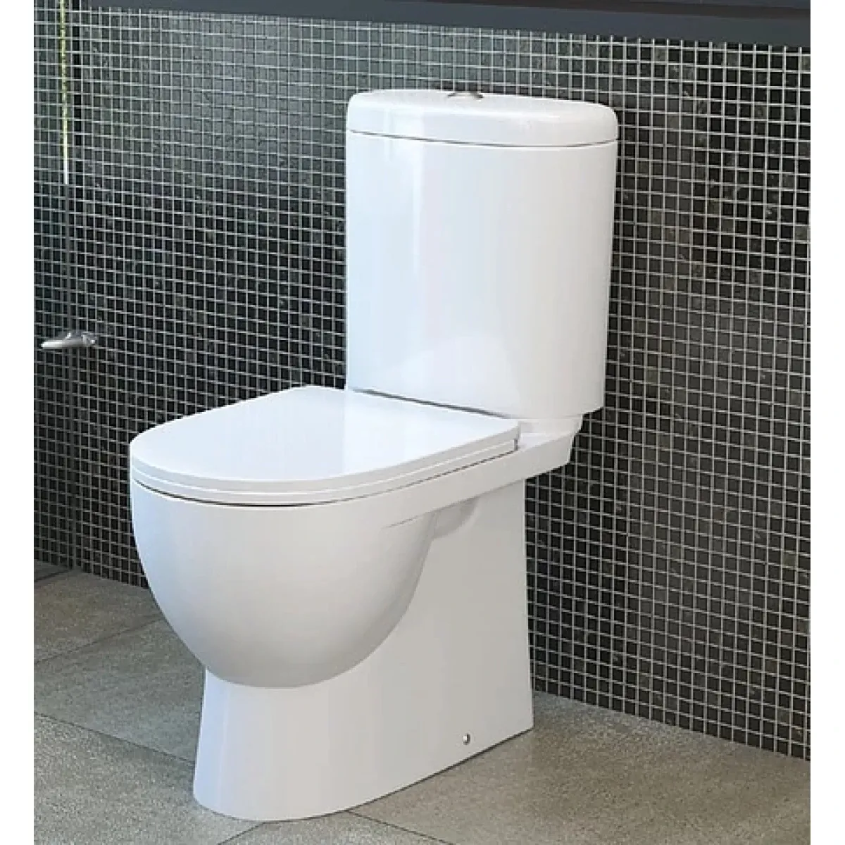 Унитаз-компакт с сиденьем микролифт Sanita Luxe Art WC.CC/Art/2-DM/WHT.G/S1