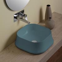 Раковина Simas Sharp 42 SH06 navy matt морской синий матовый