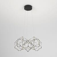 Подвесная люстра Eurosvet Uma 90169/5 черный жемчуг