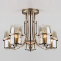 Потолочная люстра Eurosvet Coppa 60085/5 античная бронза