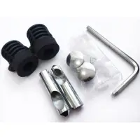 дополнительные опции Jacob Delafon E5534-CP крепеж Formilia, Stillness, Reve, Replay для подвесного унитаза или биде