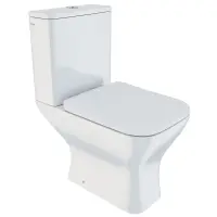 Унитаз-компакт IDDIS Torr TORRDSEi24 безободковый, с сиденьем микролифт, белый