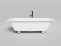 Ванна из искусственного камня Salini Orlando Axis Kit 190x80 103321MF покраска по RAL полностью