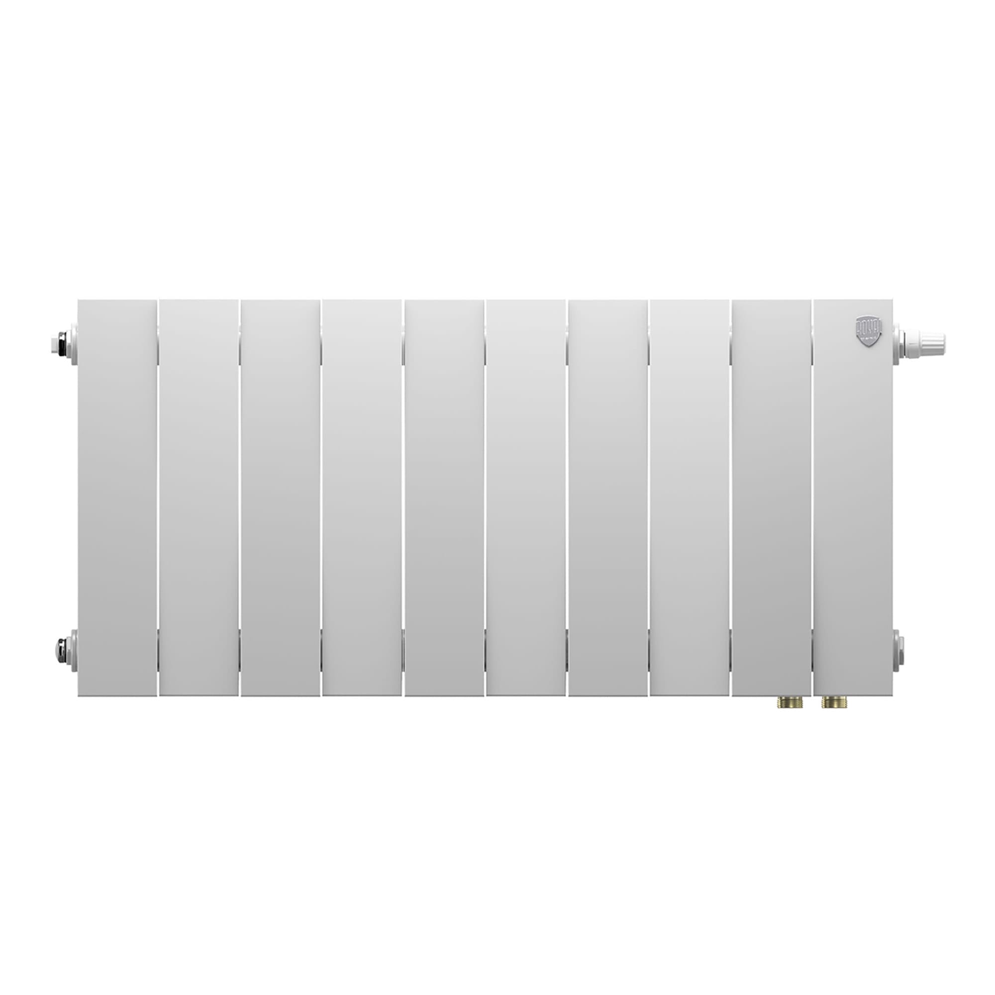 Радиатор биметаллический Royal Thermo PianoForte 300 Белый VR80 - 10 секц.