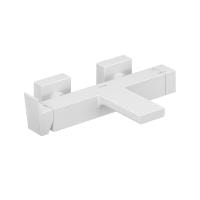 Смеситель для ванны и душа Kludi Decus 546915375 белый матовый