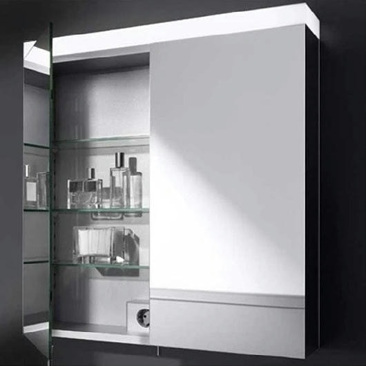 Зеркальный шкаф Keuco Royal Reflex 65 24202171301 серебристый анодированный