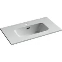 Раковина Ceramicanova Compact CN7029 71x39,5 см, накладная, белый