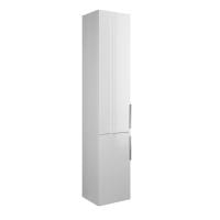 Пенал Burgbad Eqio 32 HSFB035LF2009 левый белый глянец